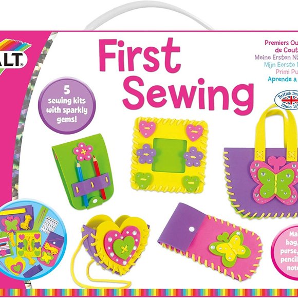 NEW Galt Toys, First Sewing Kit for Kids, Learn to Sew DIY Craft Kit, Ag… - Picture 2 of 4